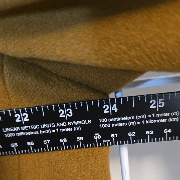 Cortefiel Vintage 70's Men's Camel Coat Size 44 - Picture 15 of 16